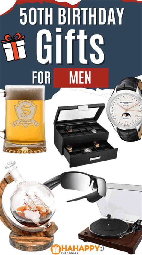 gift ideas for 50 year old man who has everything